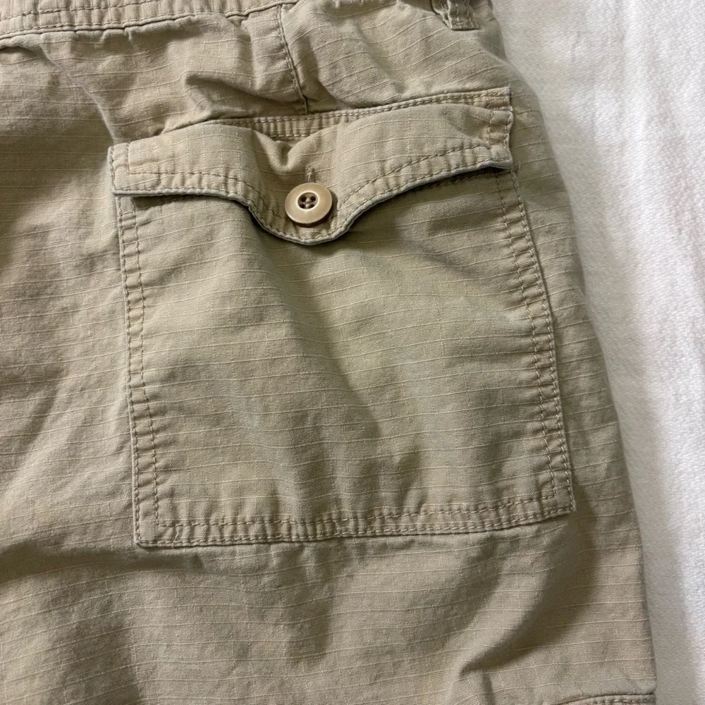 Y2K Company 81 Cargo Shorts Mens 36 Khaki Utility Skate Streetwear - Picture 5 of 14